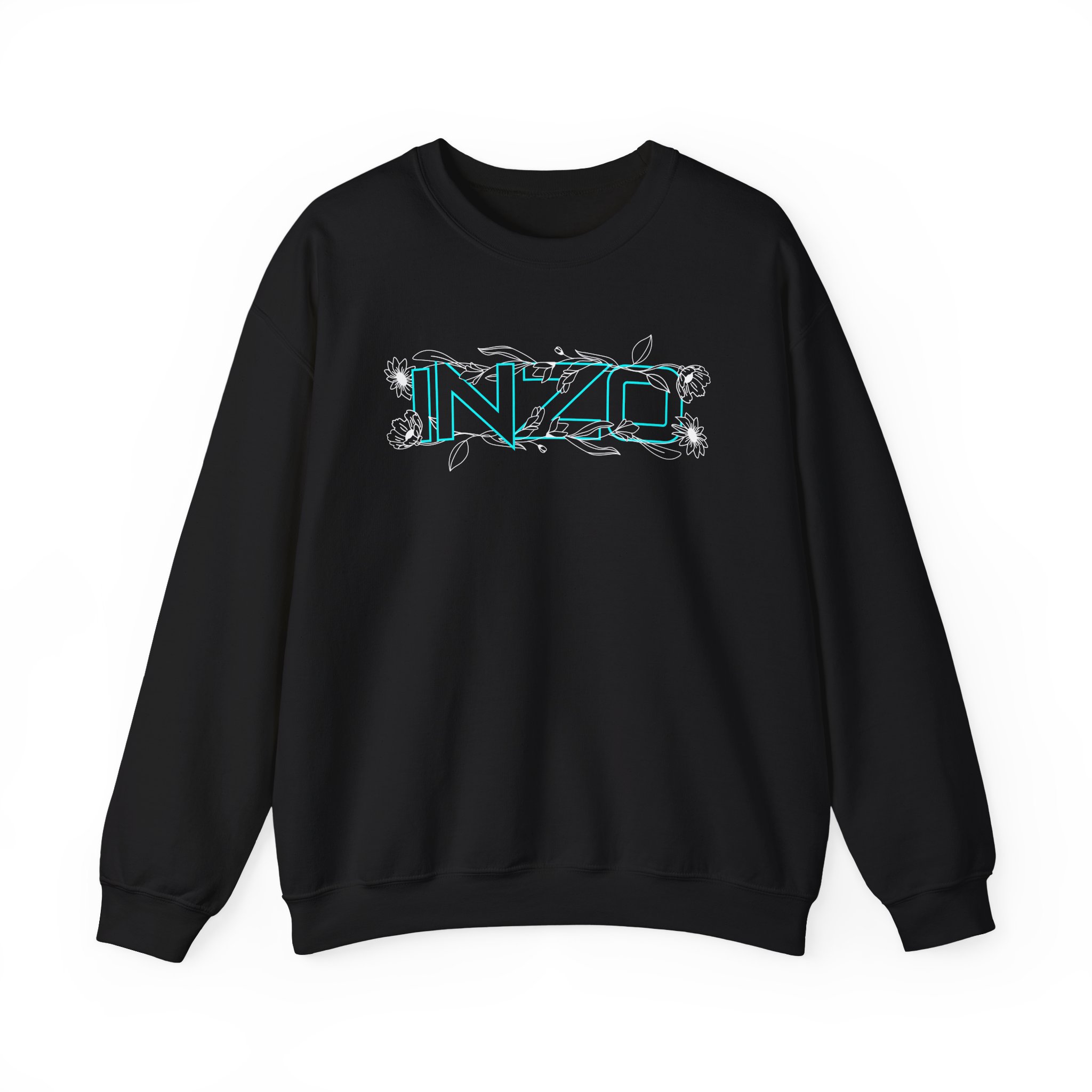 Inzo Flowers in My Heart Unisex Heavy Blendâ„¢ Crewneck Sweatshirt