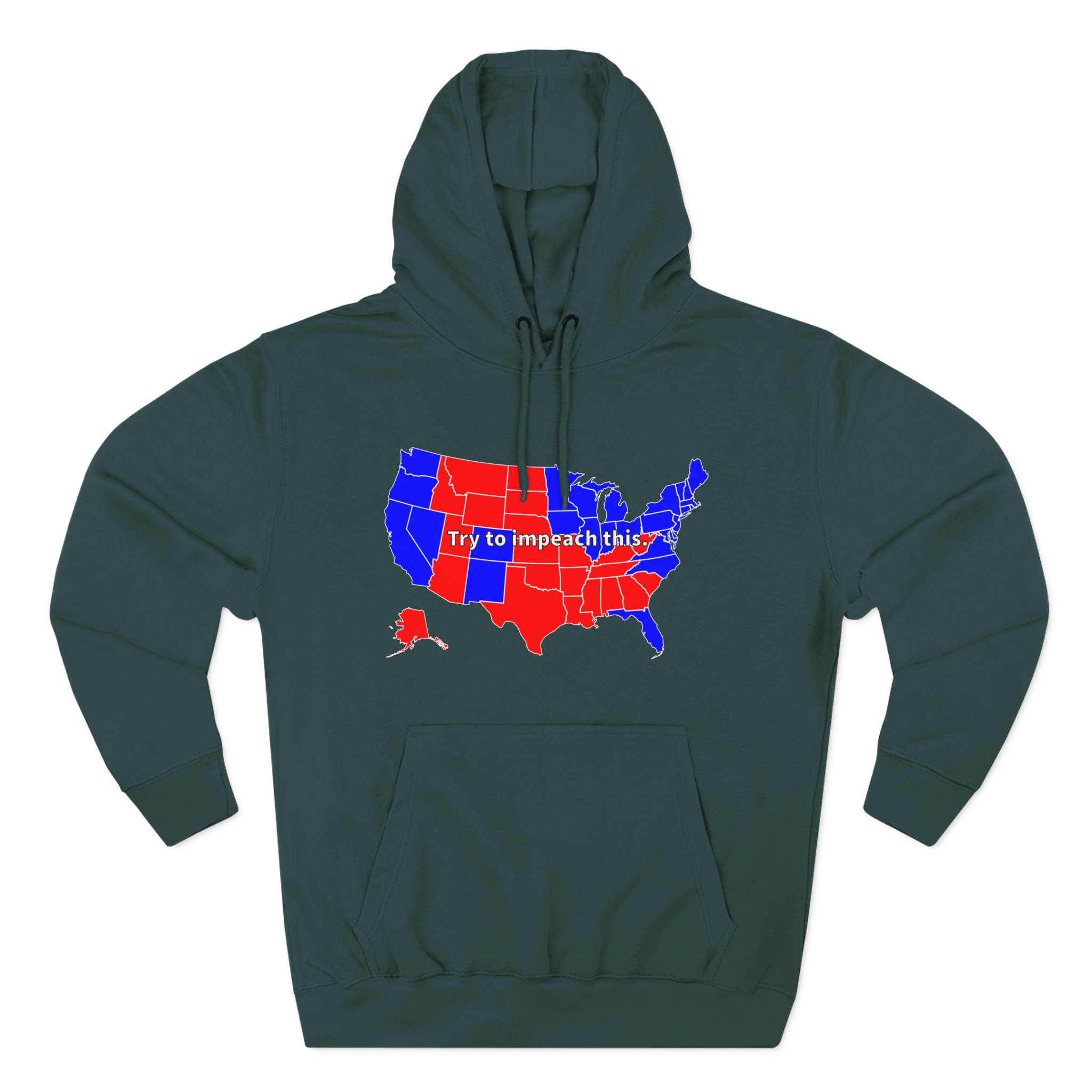 Demondice Three-Panel Fleece Hoodie