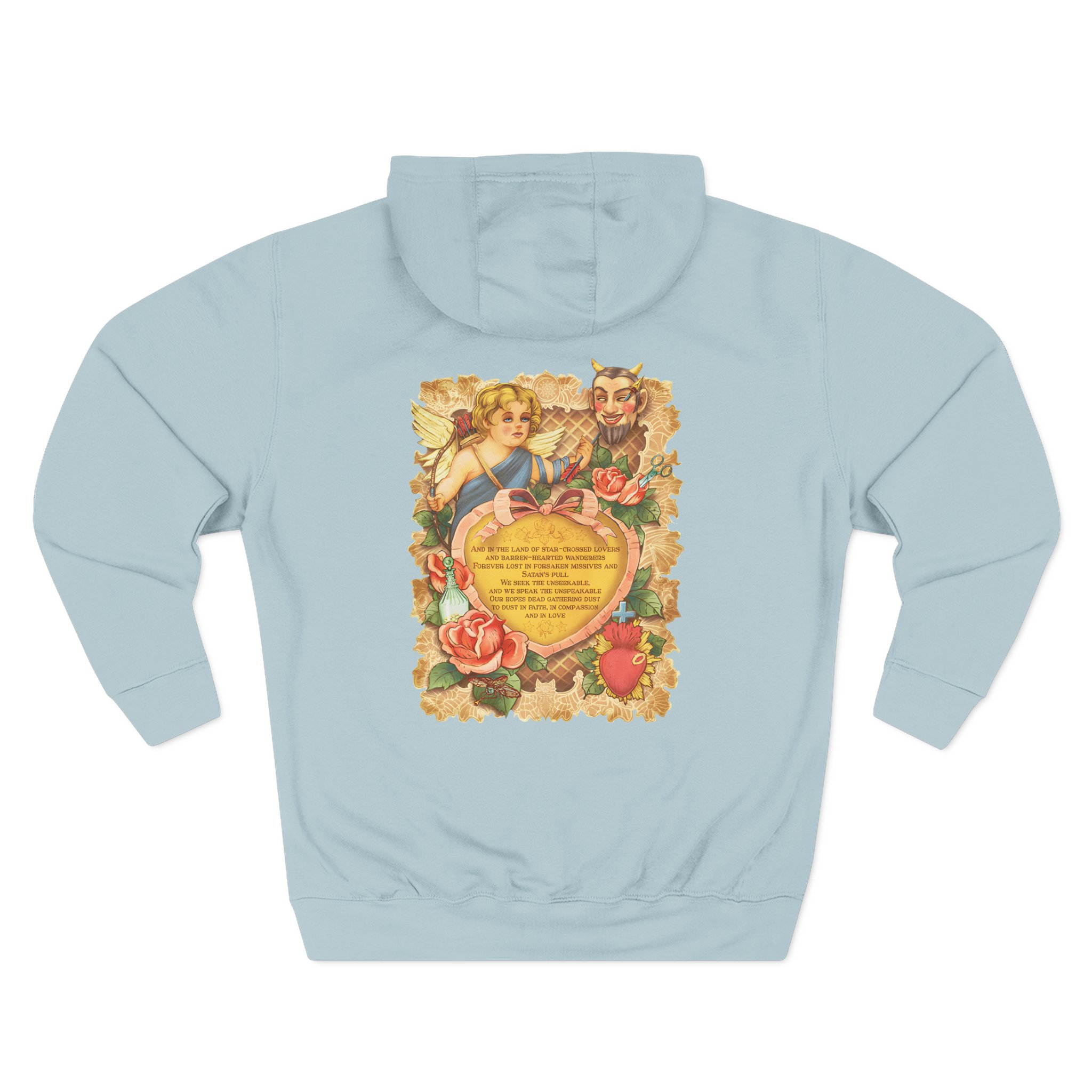 The Smashing Pumpkins Cupid De Locke Three-Panel Fleece Hoodie