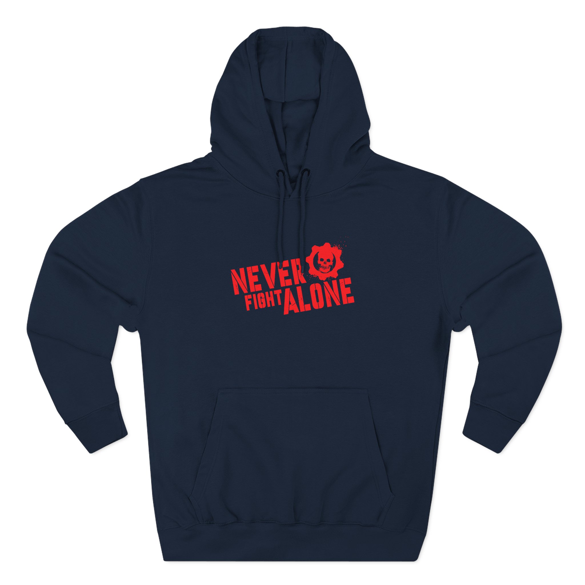 Gears of War Never Fight Alone Three-Panel Fleece Hoodie