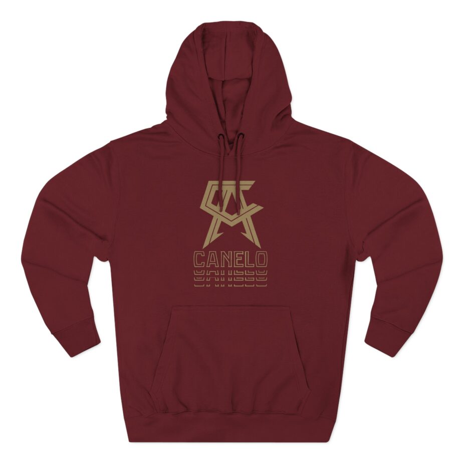 Canelo Glare Sporty Three-Panel Fleece Hoodie