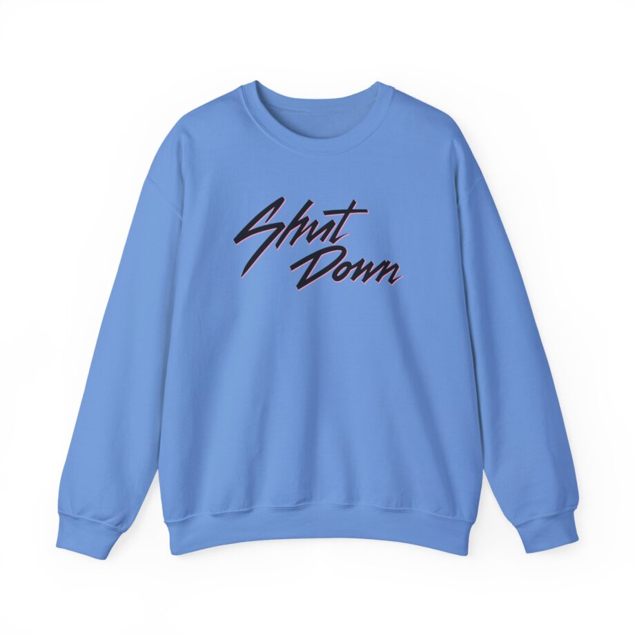B Shut Down Unisex Heavy Blend™ Crewneck Sweatshirt