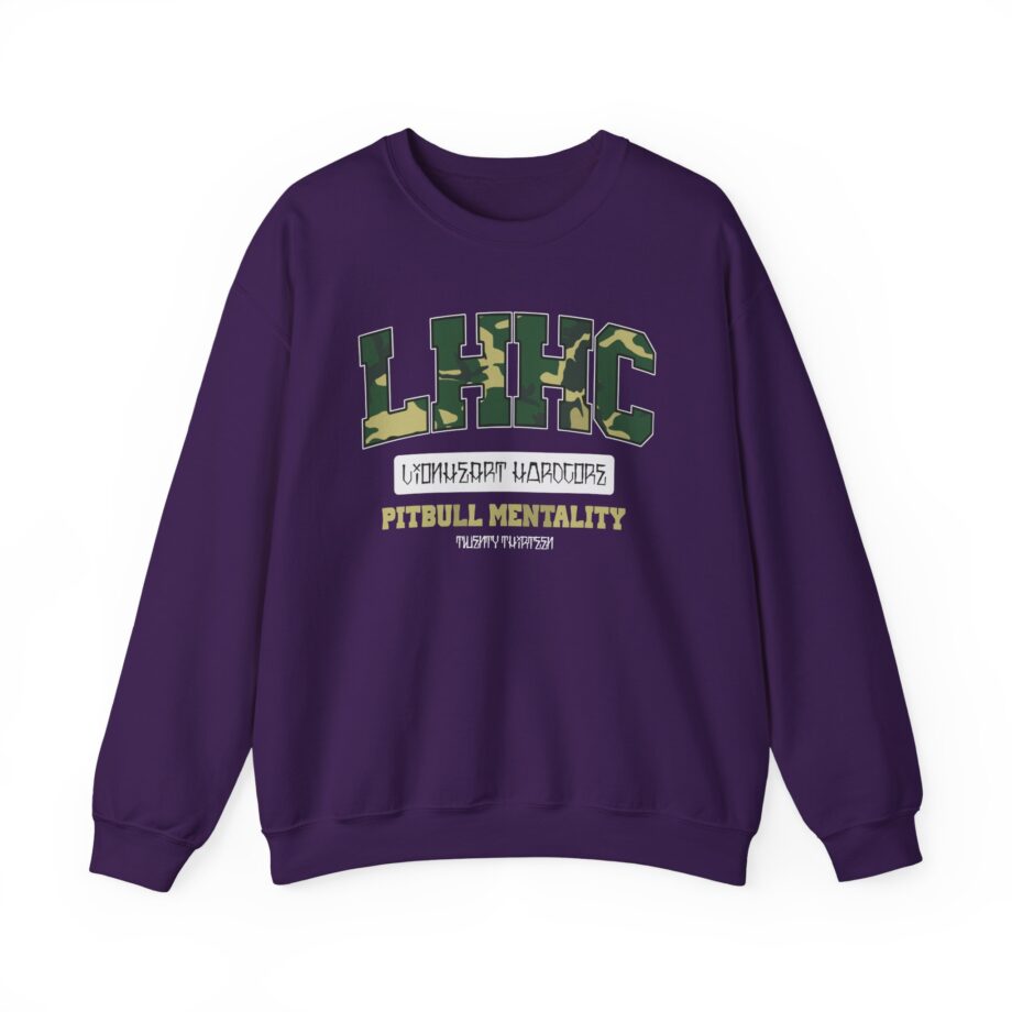 Lionheart "Pitbull Camo" Unisex Heavy Blend™ Crewneck Sweatshirt