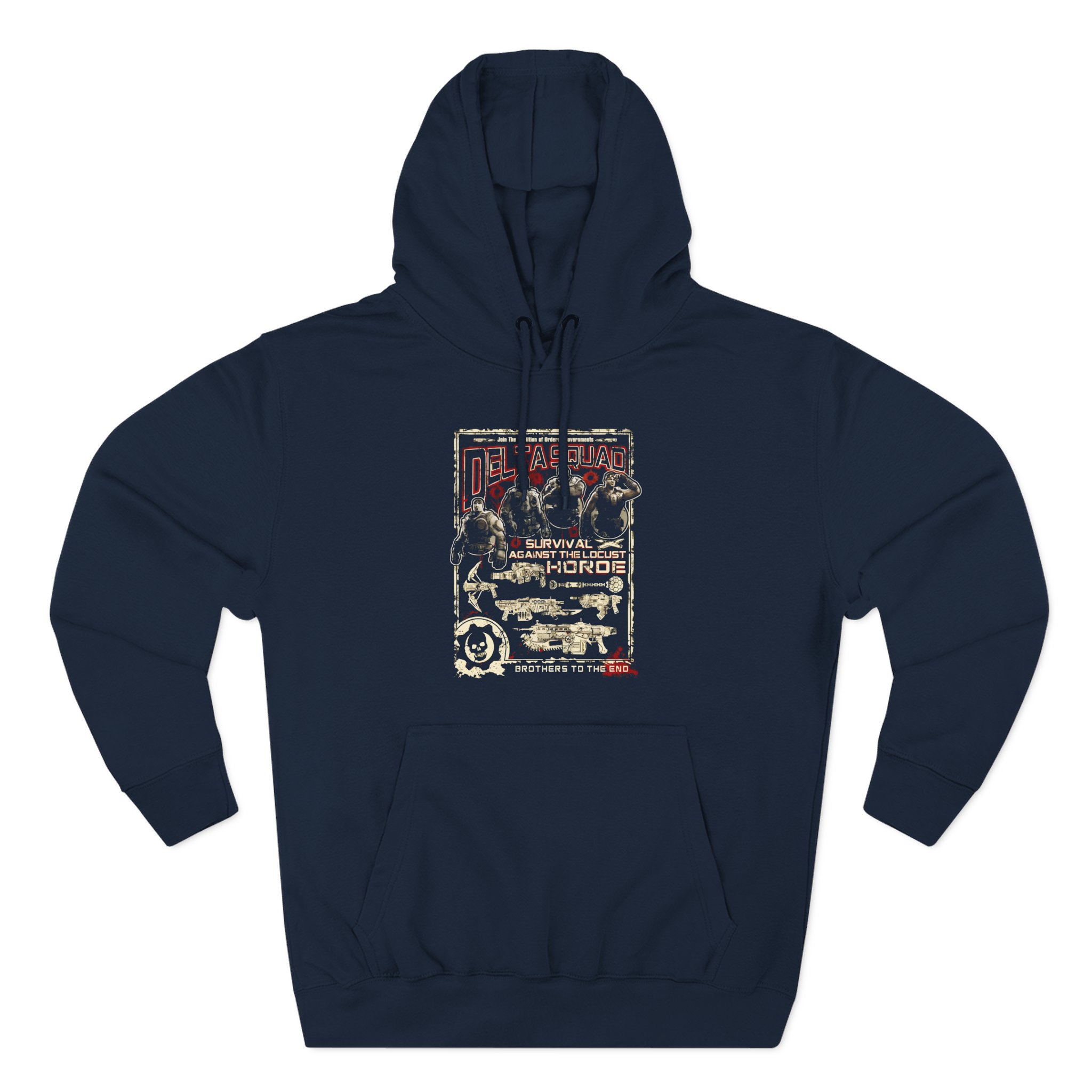 Gears of War Delta Squad Three-Panel Fleece Hoodie