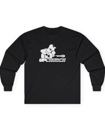 Upchurch Maroon Logo Unisex Ultra Cotton Long Sleeve Tee