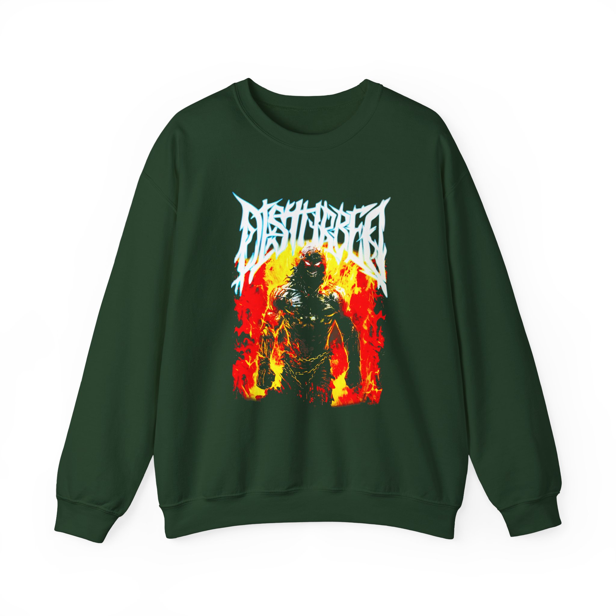Disturbed Metal Unisex Heavy Blendâ„¢ Crewneck Sweatshirt