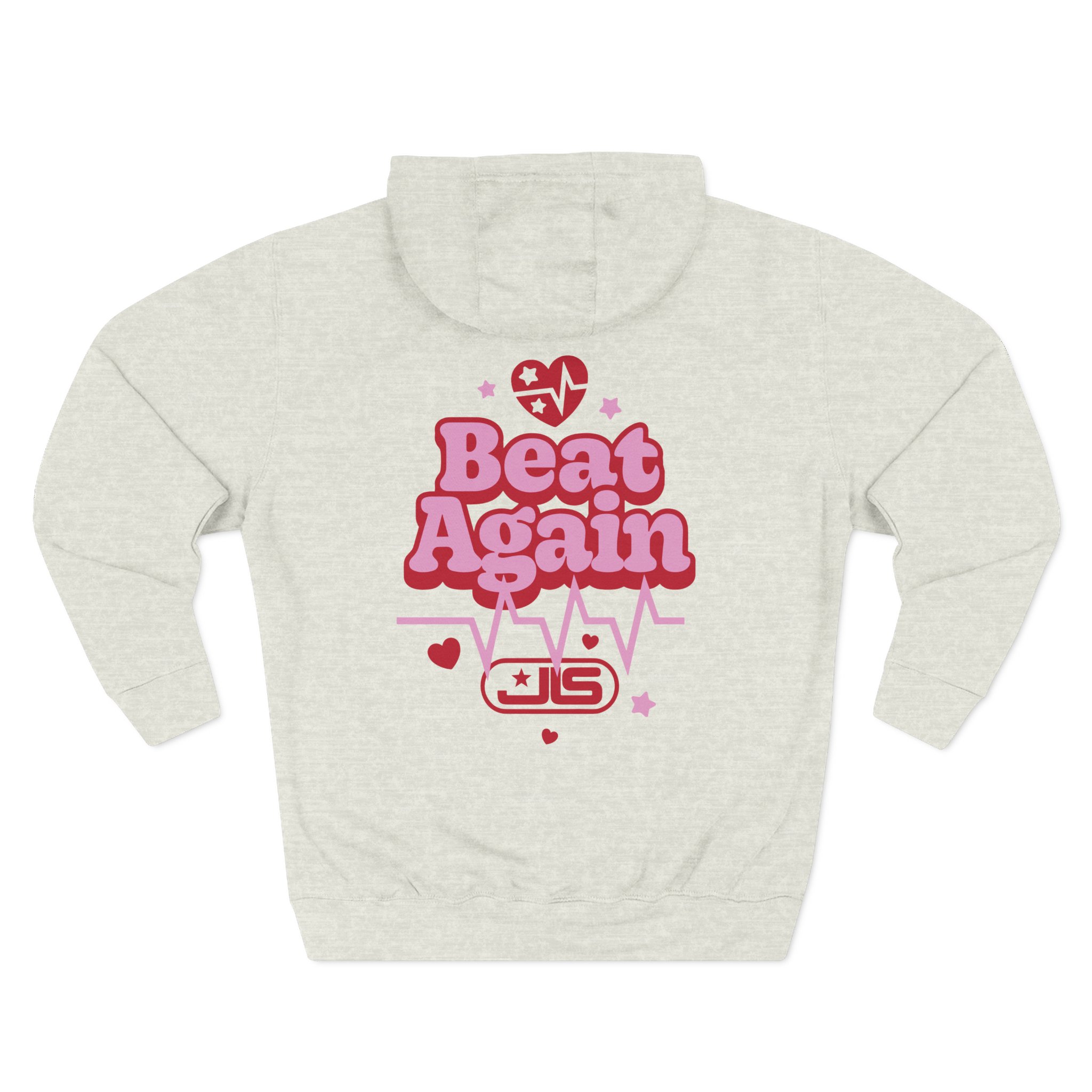 JLS Beat Again Three-Panel Fleece Hoodie