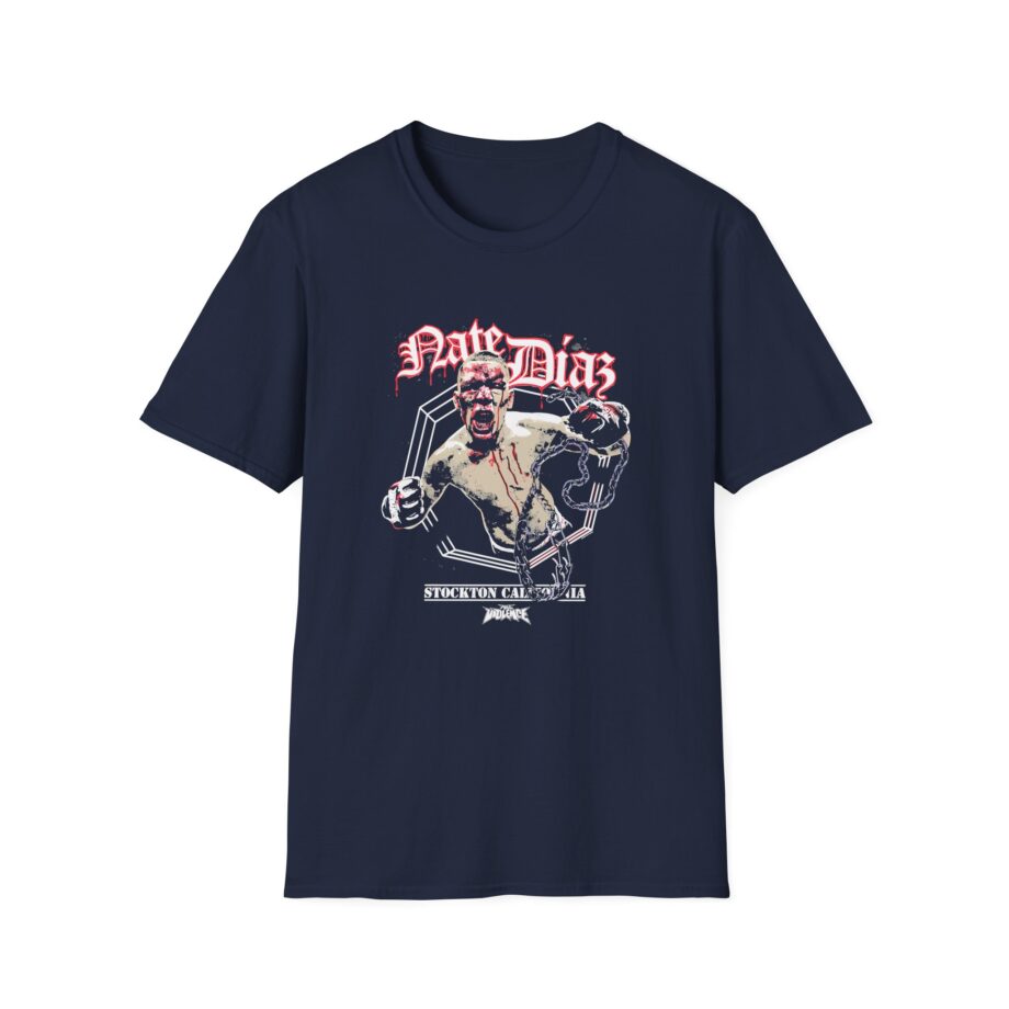 Nate Diaz Stockton Slugger Unisex Softstyle T-Shirt