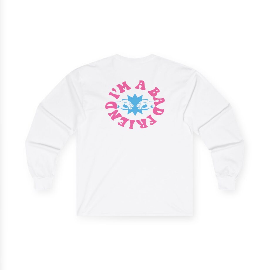 I’m a Bad Friends Tie-dye Unisex Ultra Cotton Long Sleeve Tee