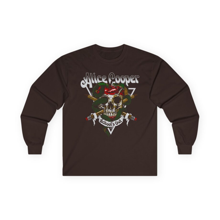 Alice Cooper School's Out Apple Tree Unisex Ultra Cotton Long Sleeve Tee