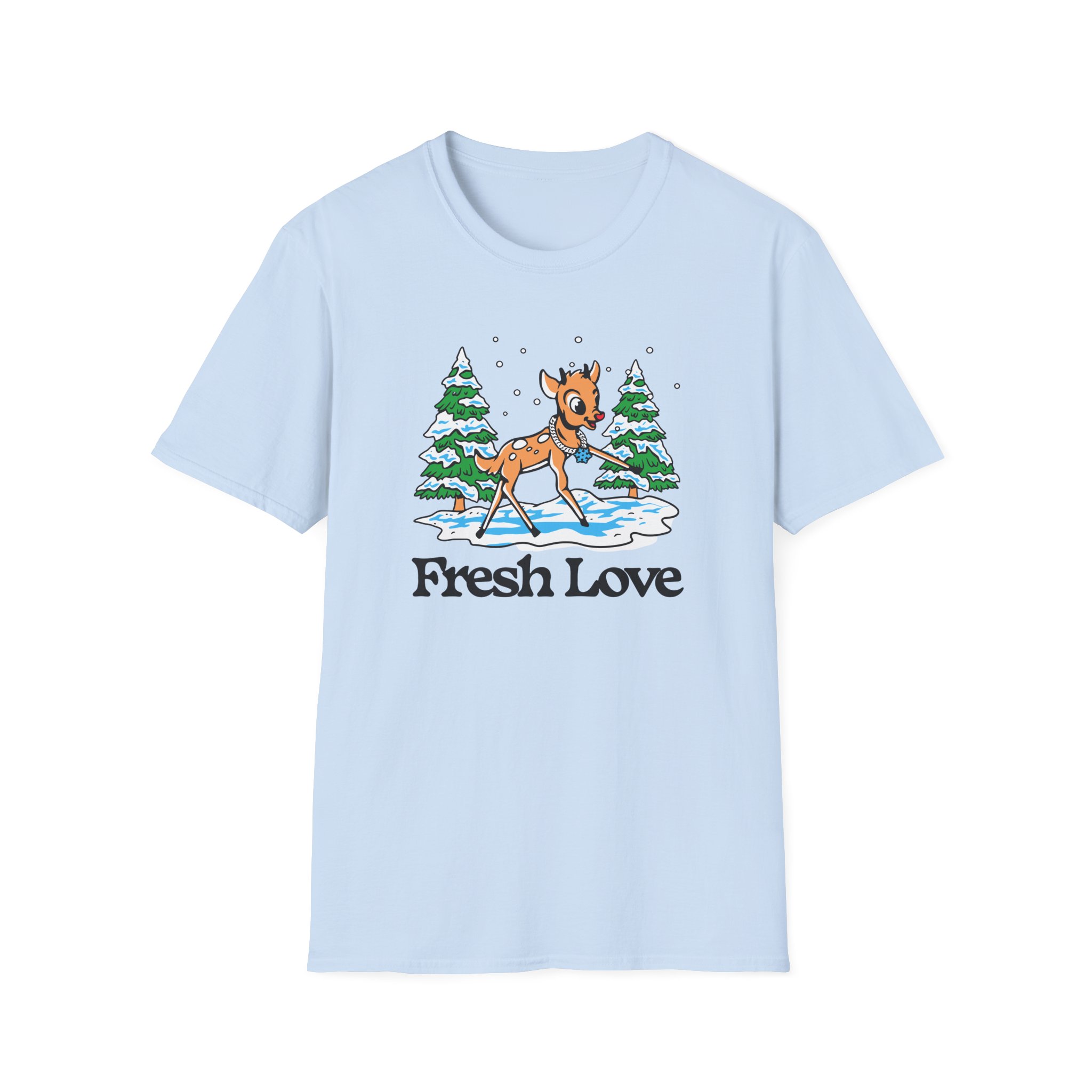 Fresh Love Snow Dough Unisex Softstyle T-Shirt