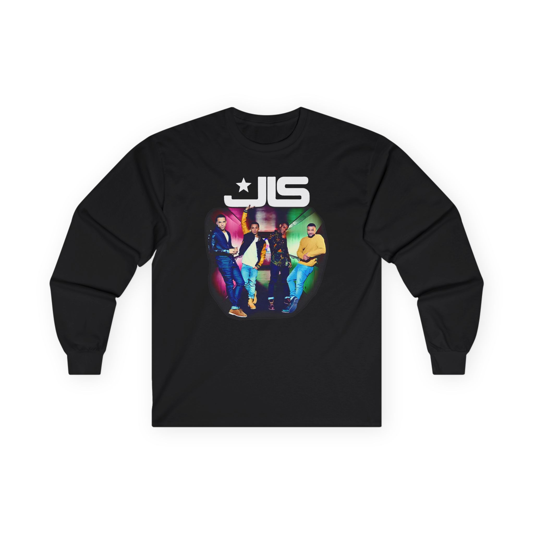 JLS Retro Logo Unisex Ultra Cotton Long Sleeve Tee