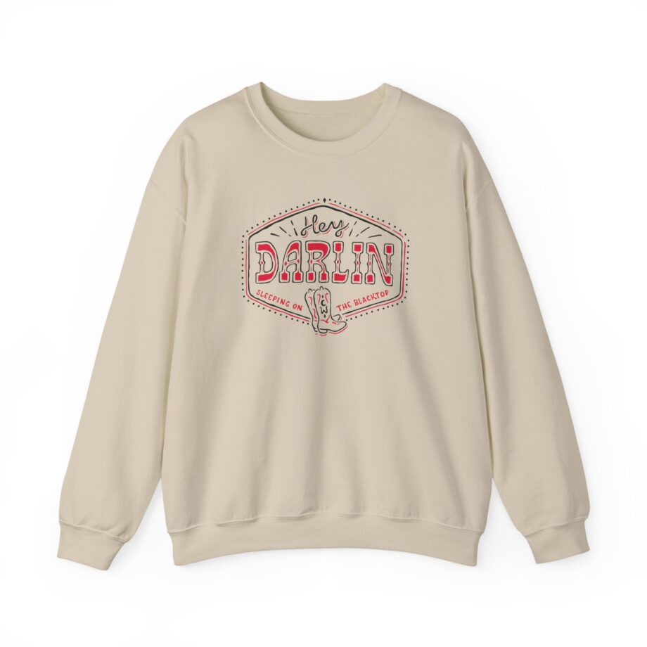 Colter Wall Hey Darlin Unisex Heavy Blend™ Crewneck Sweatshirt