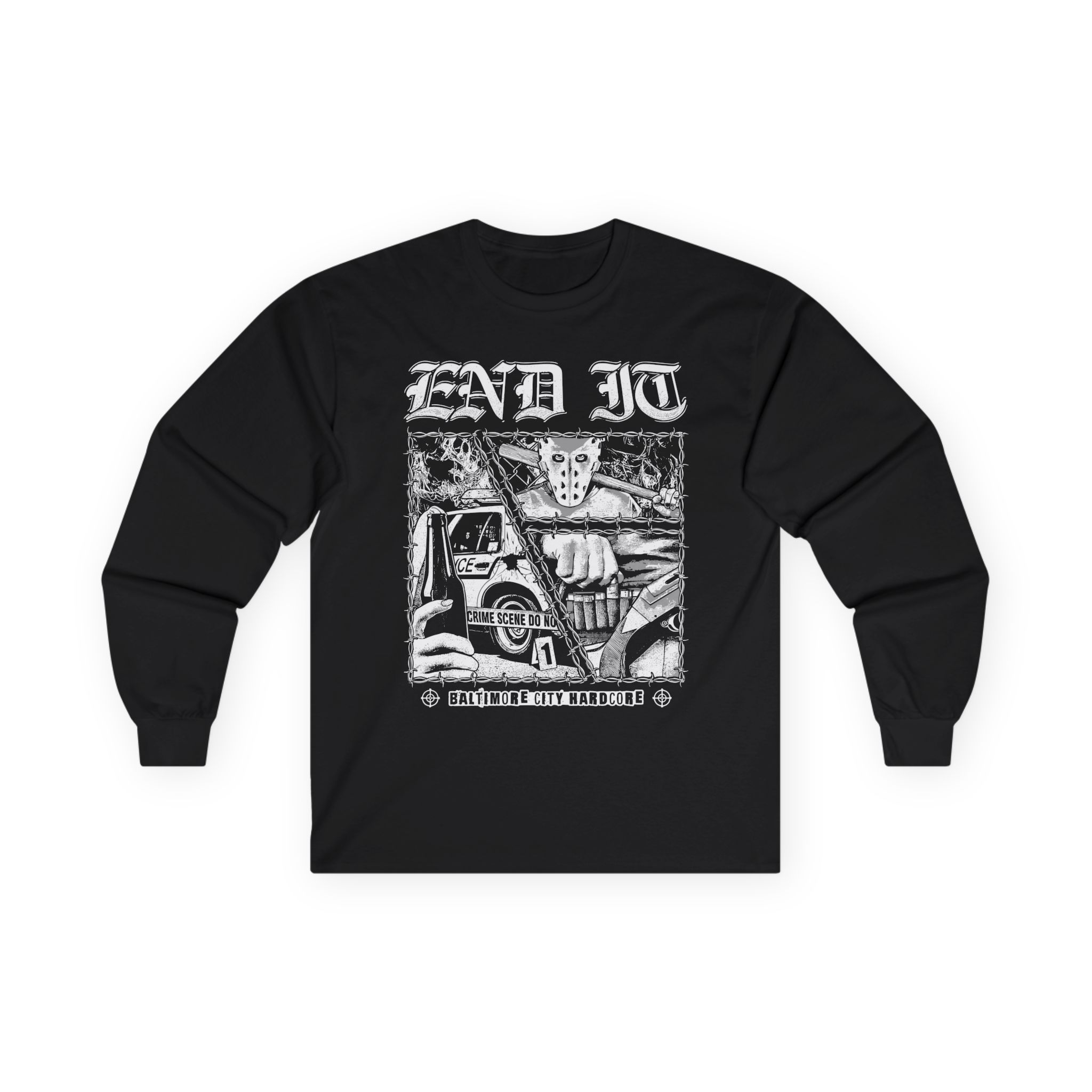 End It Crime Scene Unisex Ultra Cotton Long Sleeve Tee