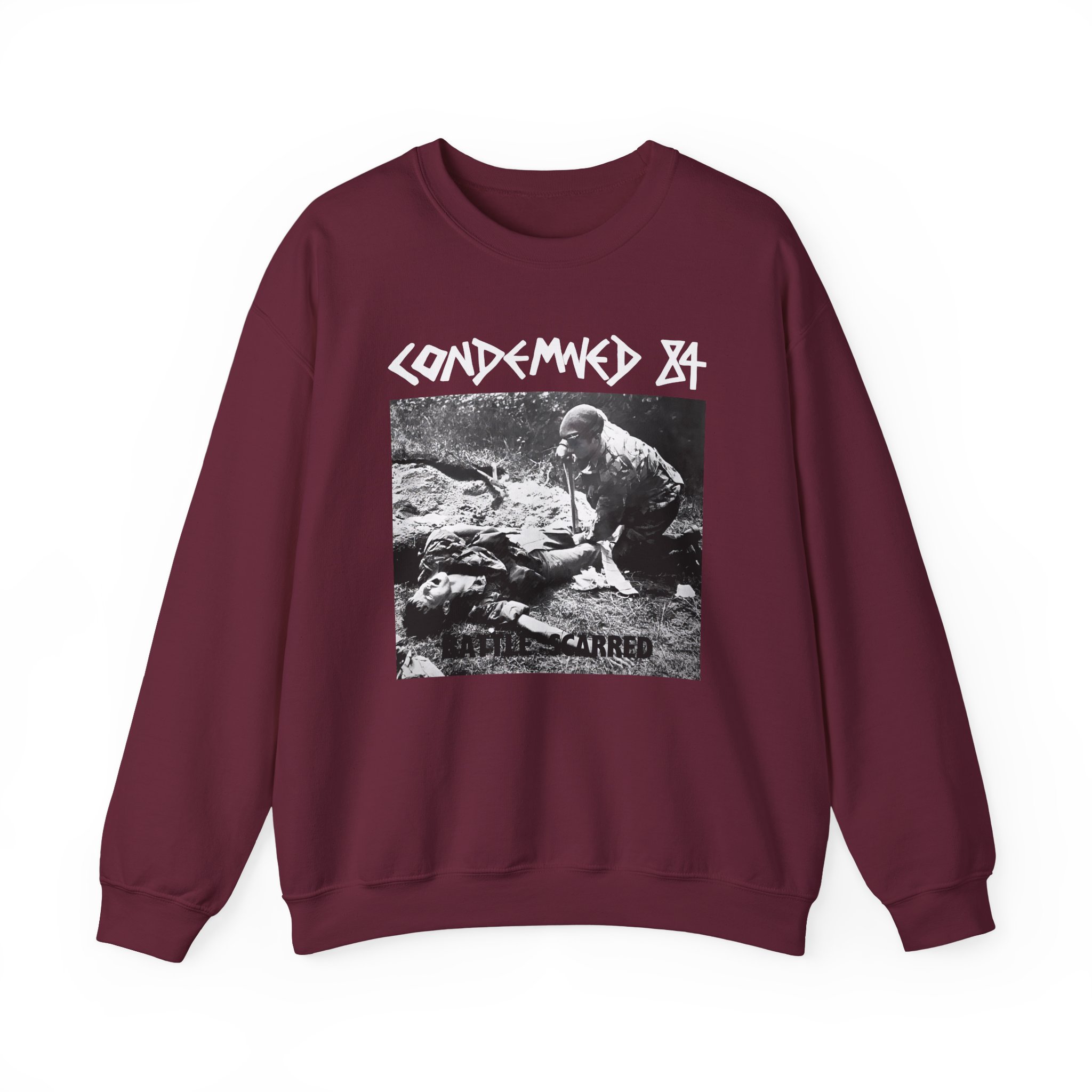 Combat 84 Condemned Unisex Heavy Blendâ„¢ Crewneck Sweatshirt
