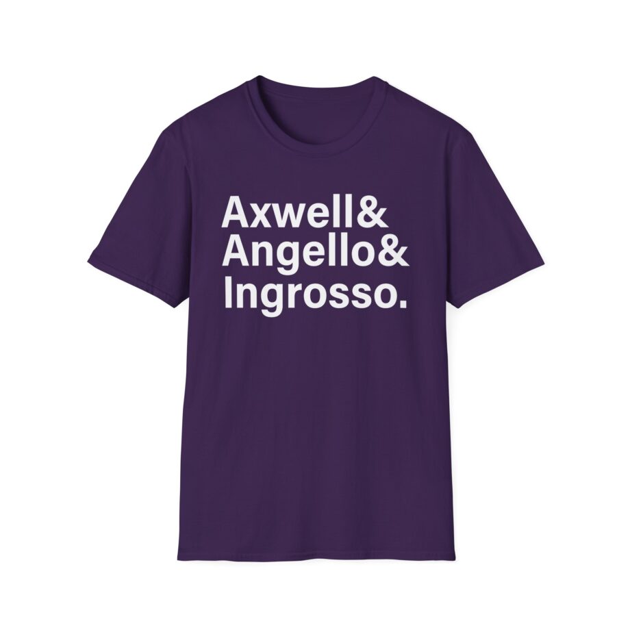 Axwell  Angello Ingrosso Unisex Softstyle T-Shirt