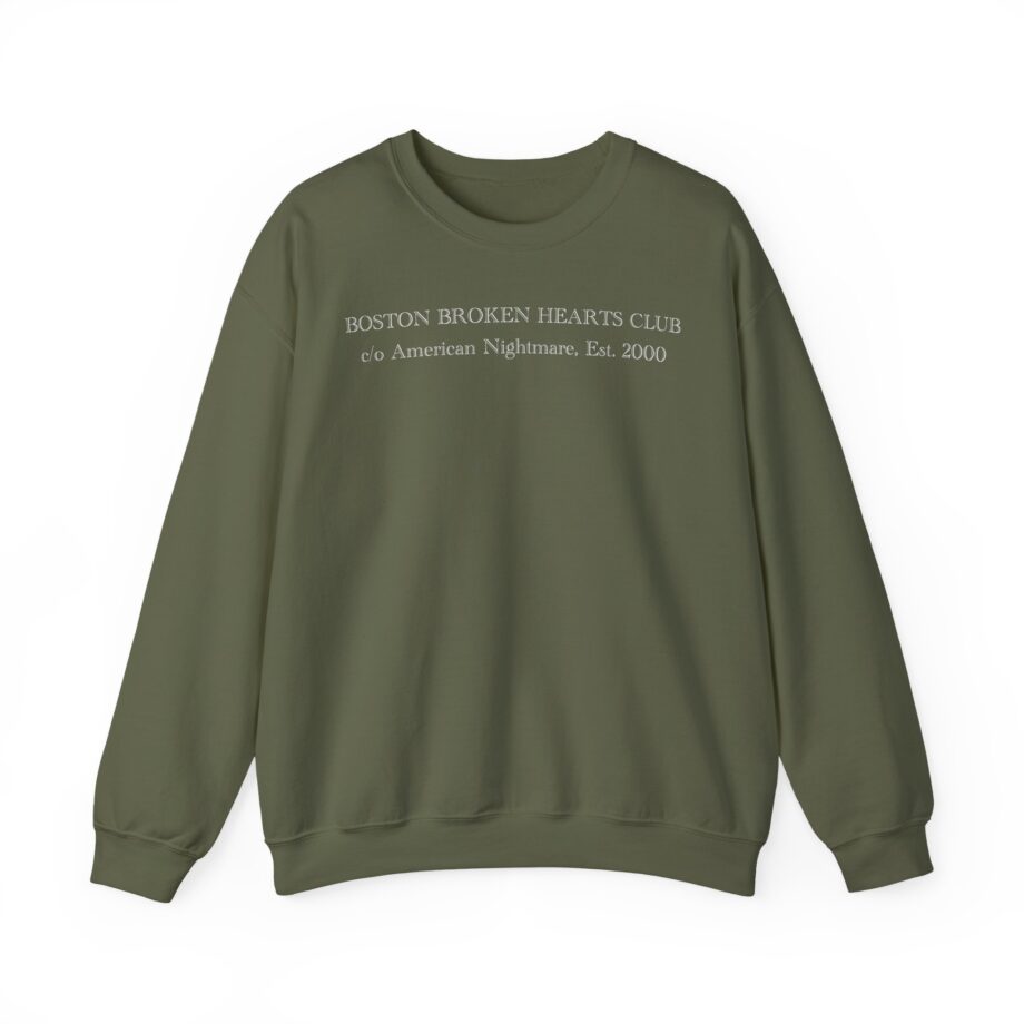 American Nightmare Boston Broken Hearts Club Unisex Heavy Blend™ Crewneck Sweatshirt