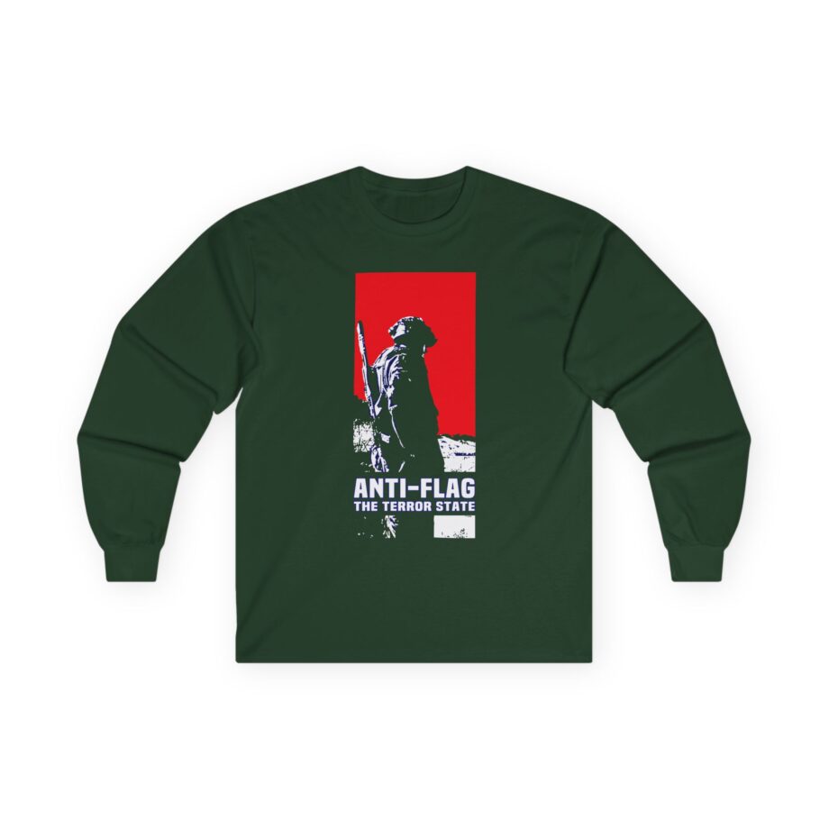 Anti Flag Terror State Unisex Ultra Cotton Long Sleeve Tee