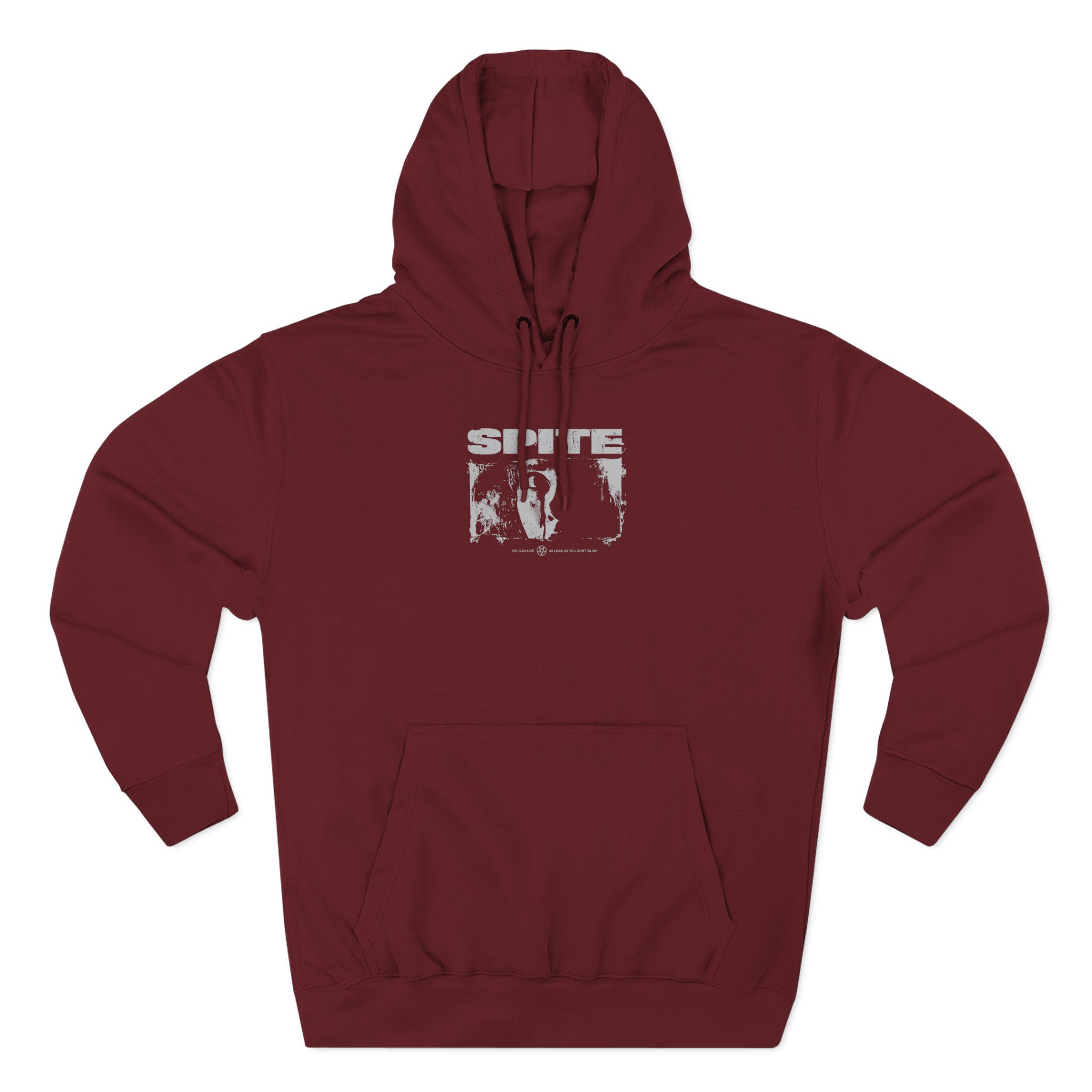 Spite Don't Blink Three-Panel Fleece Hoodie