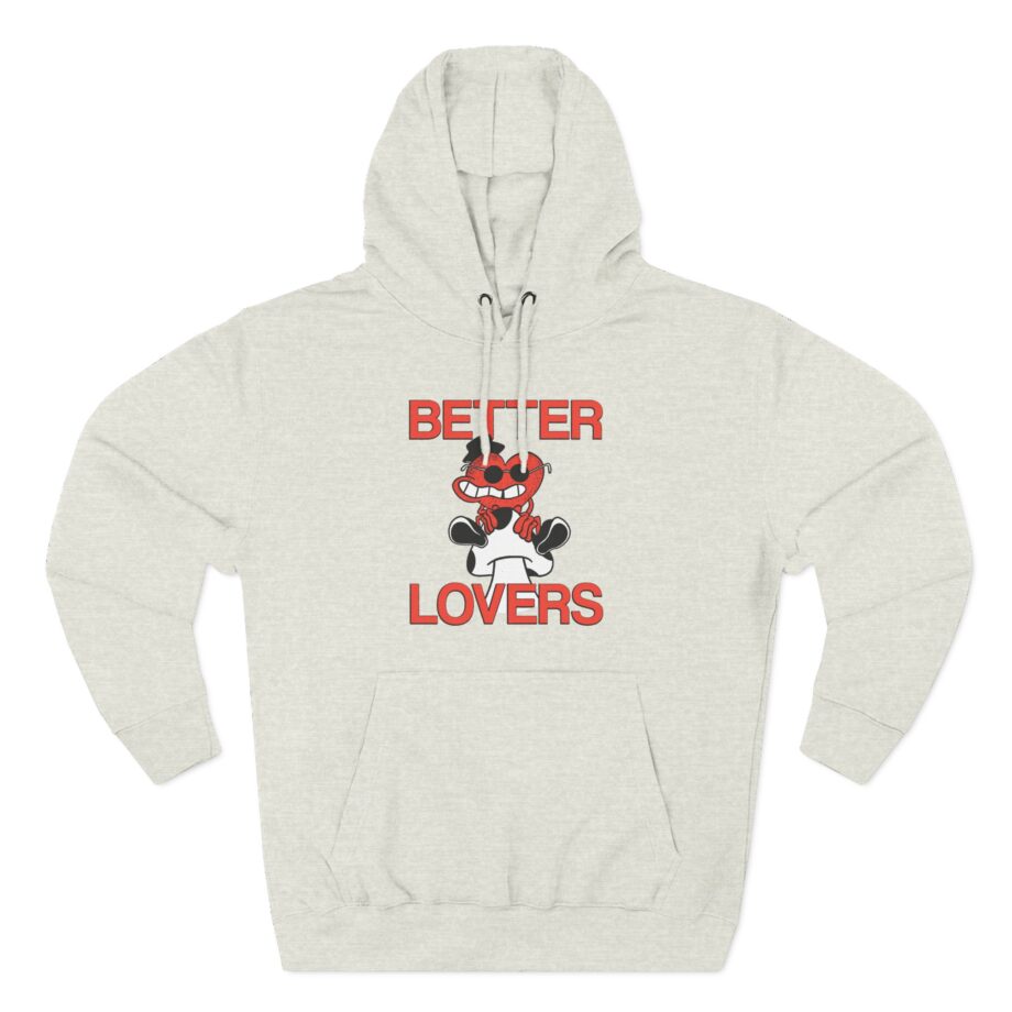 Better Lovers Mushroom Three-Panel Fleece Hoodie