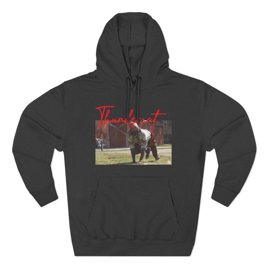 Thundercat Crouching Three-Panel Fleece Hoodie
