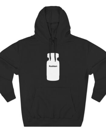 Tame Impala Rushium Bottle Three-Panel Fleece Hoodie
