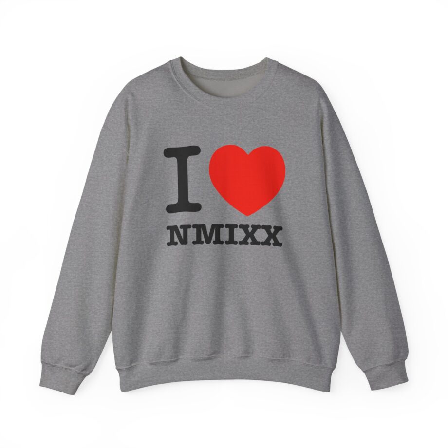 I Love Nmixx Unisex Heavy Blend™ Crewneck Sweatshirt