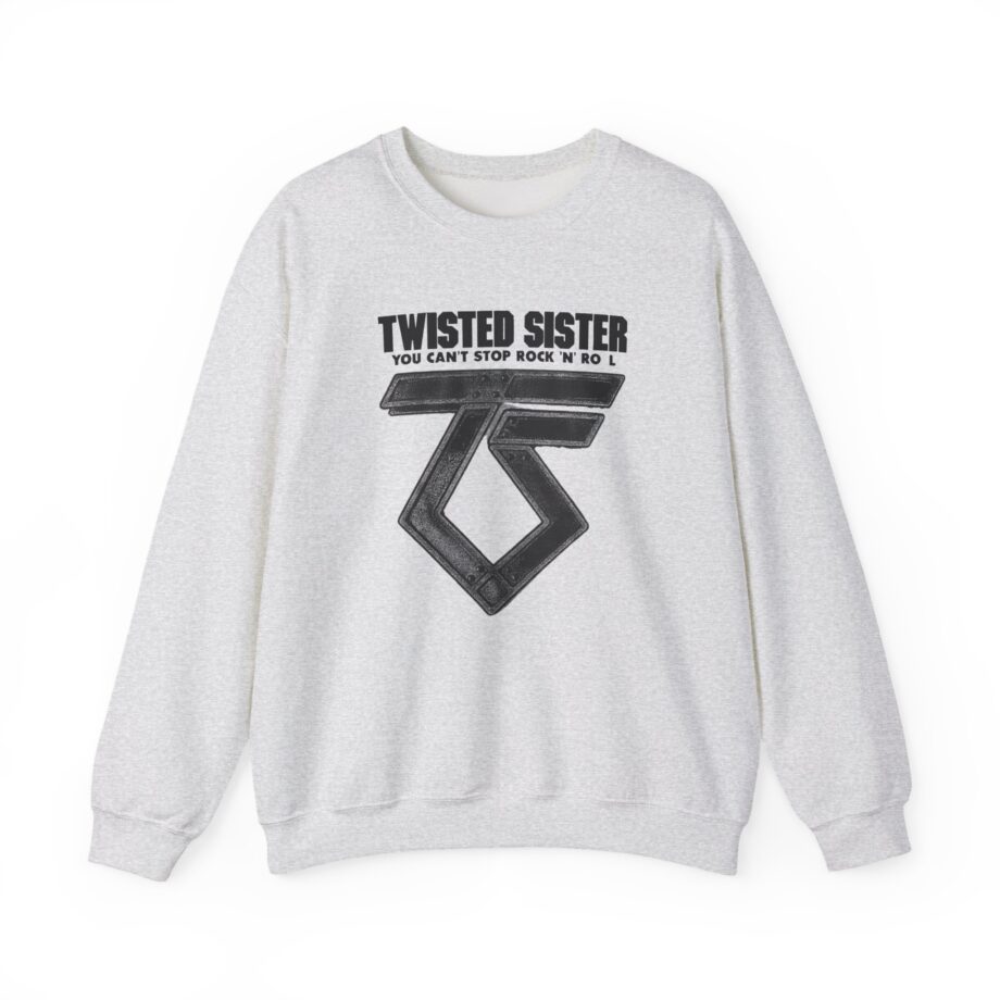 Can't Stop Rock 'n' Roll Twisted Sister Unisex Heavy Blend™ Crewneck Sweatshirt
