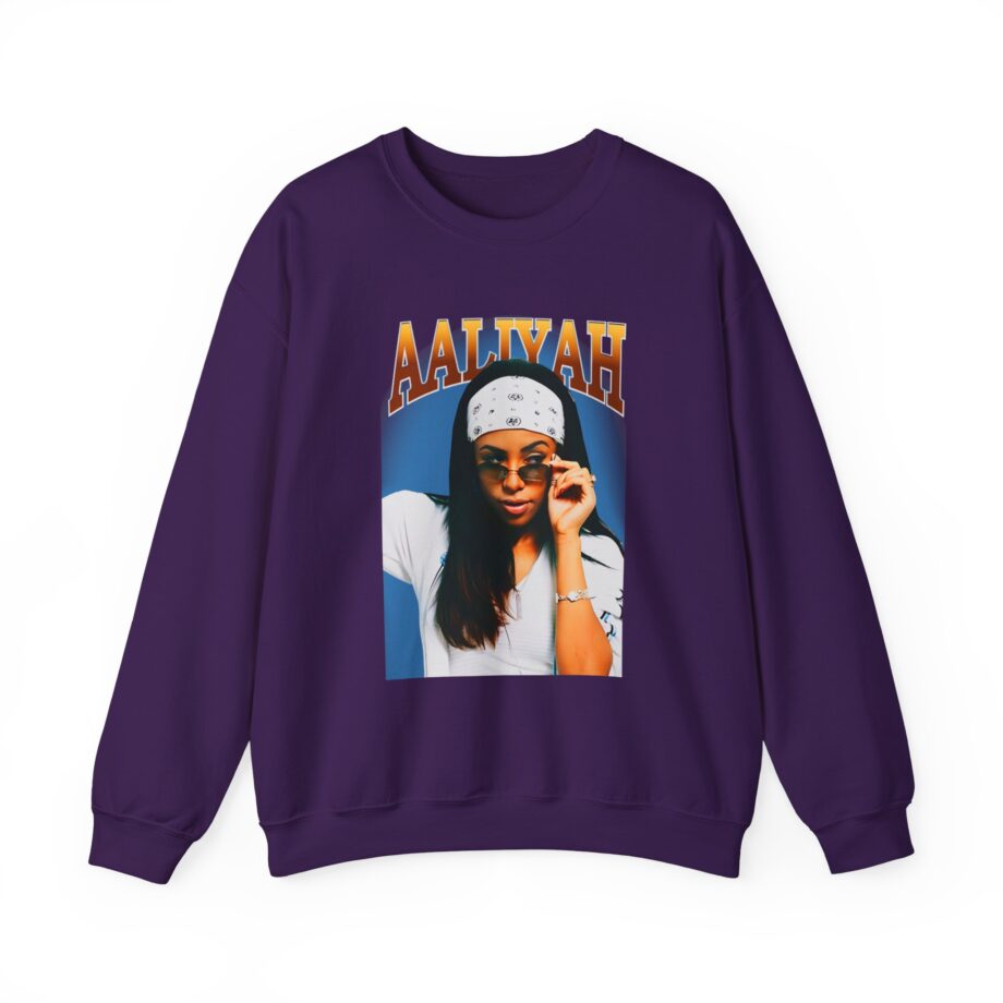 Aaliyah Unisex Heavy Blend™ Crewneck Sweatshirt