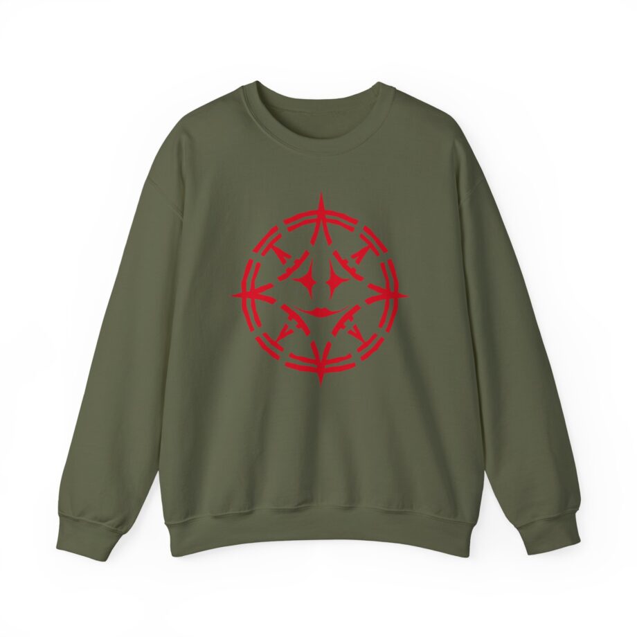 Avatar Band Dance Devil Dance Emblem Baseball Unisex Heavy Blend™ Crewneck Sweatshirt