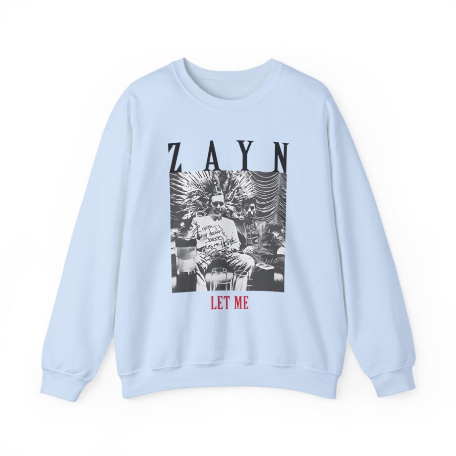 Zayn Malik Let Me Unisex Heavy Blend™ Crewneck Sweatshirt