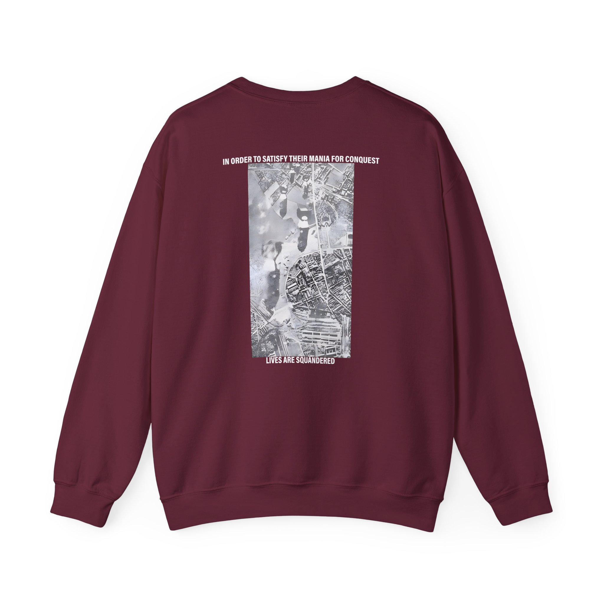 Discharge Why? Unisex Heavy Blendâ„¢ Crewneck Sweatshirt