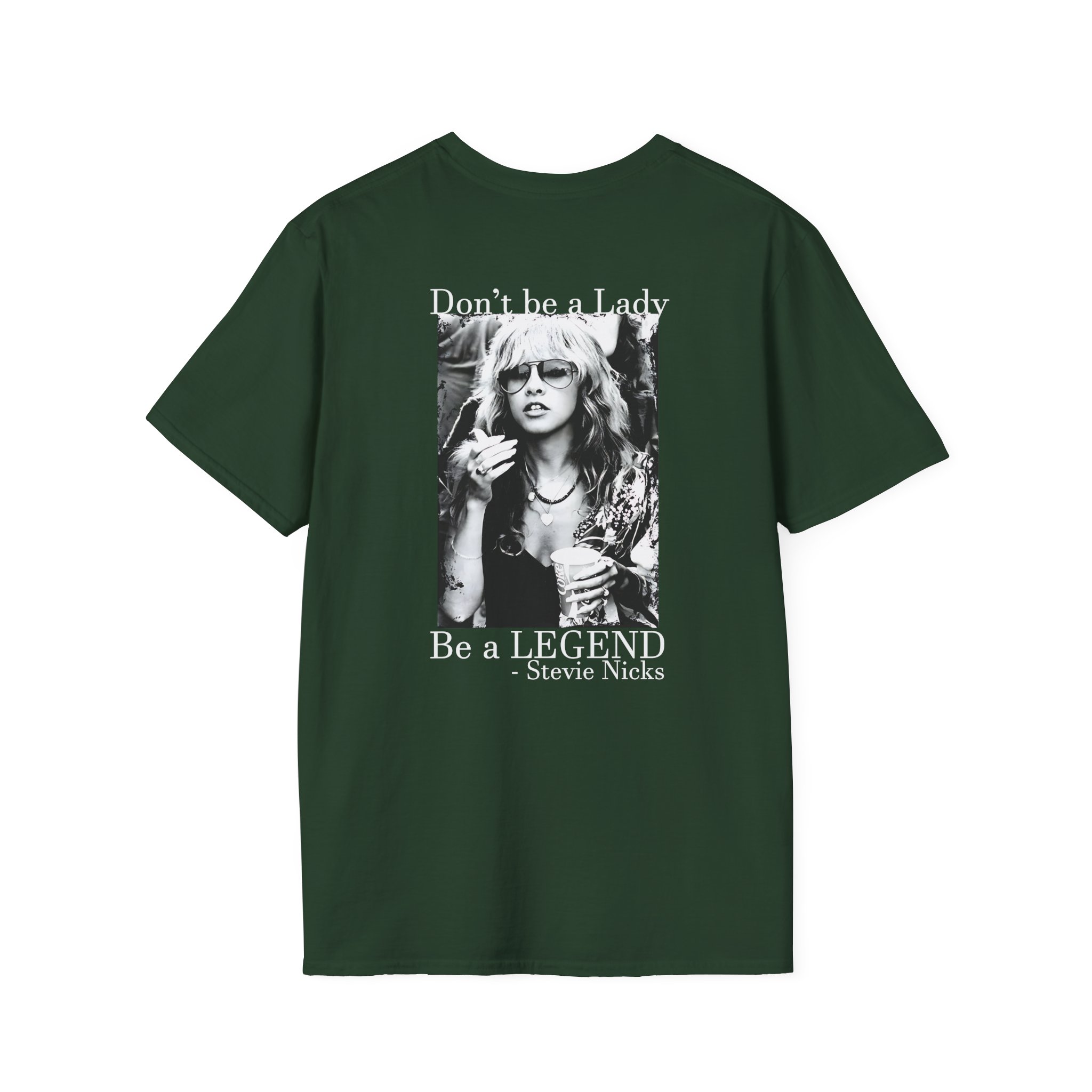Stevie Nicks Don't Be A Lady, Be A Legend Unisex Softstyle T-Shirt