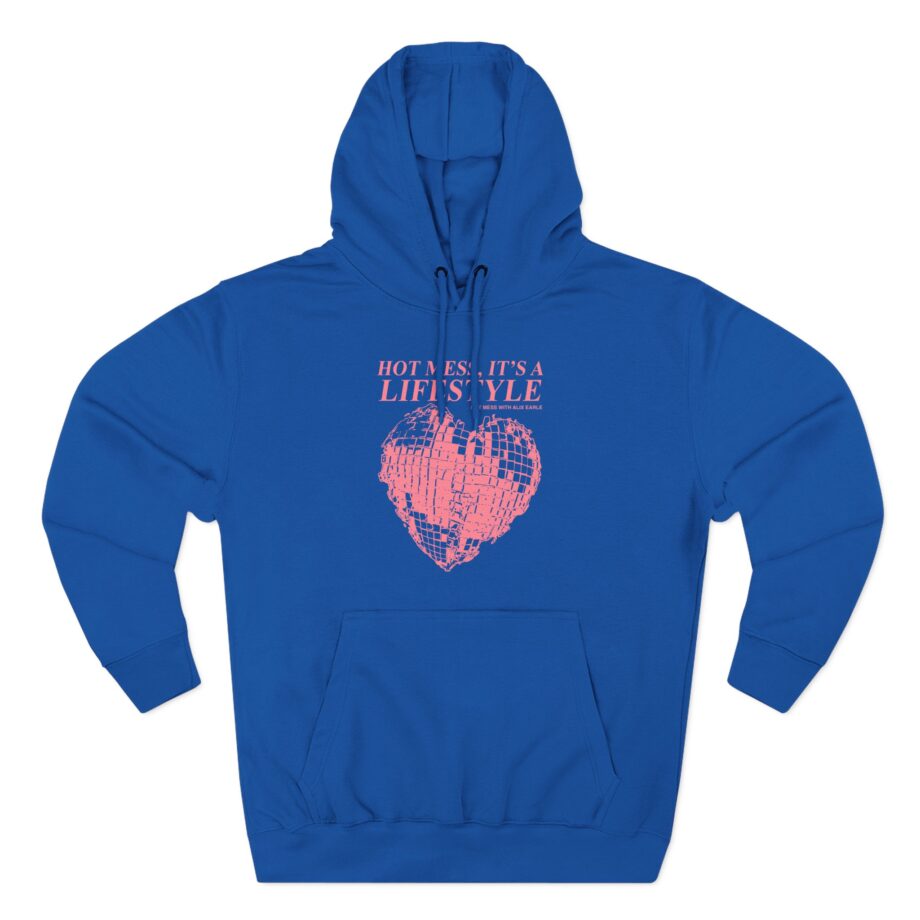 Alix Earle Unwell Three-Panel Fleece Hoodie