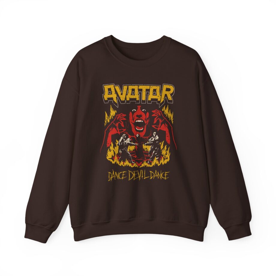 Avatar Band Vintage Dance Devil Dance Unisex Heavy Blend™ Crewneck Sweatshirt