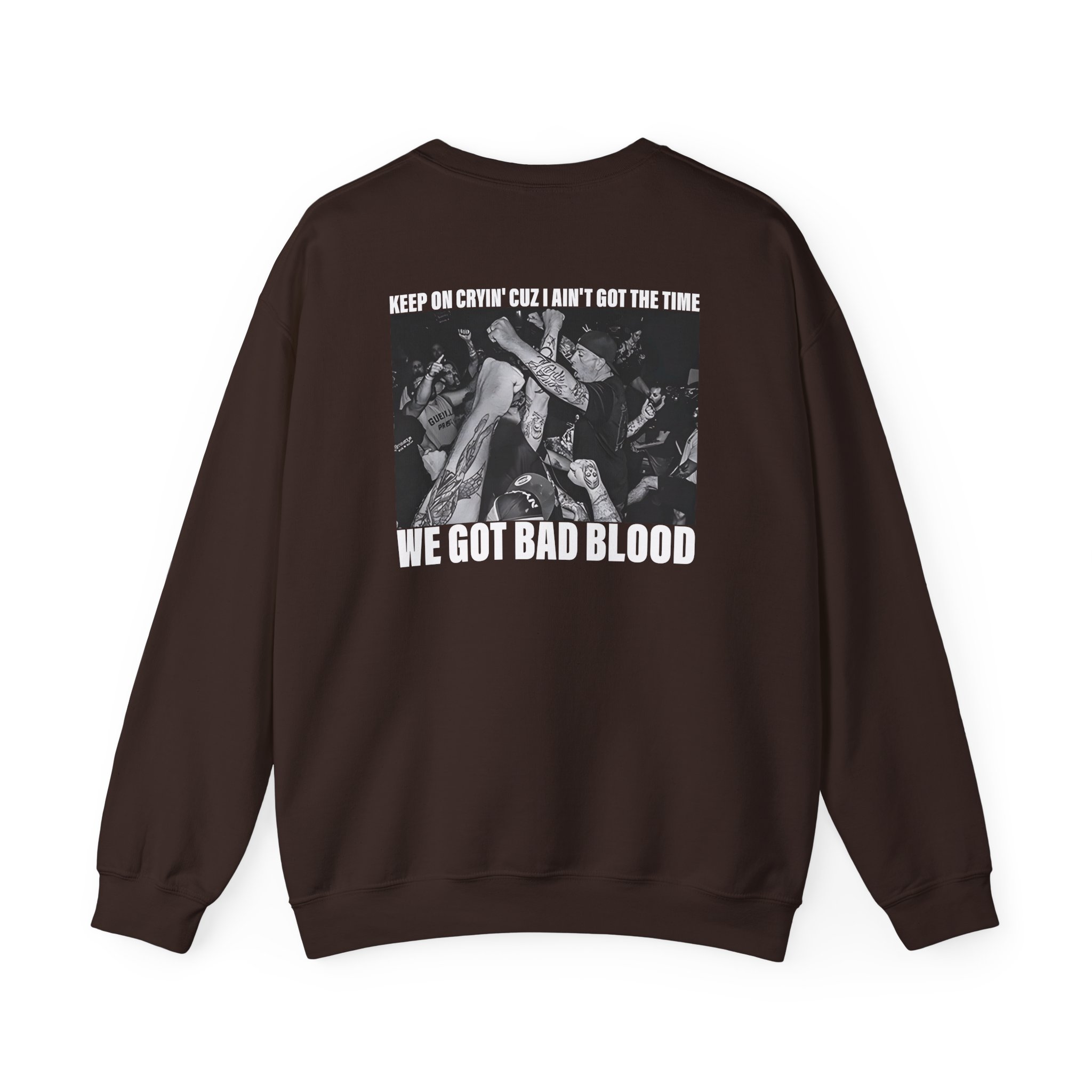 Death Before Dishonor Bad Blood Unisex Heavy Blendâ„¢ Crewneck Sweatshirt