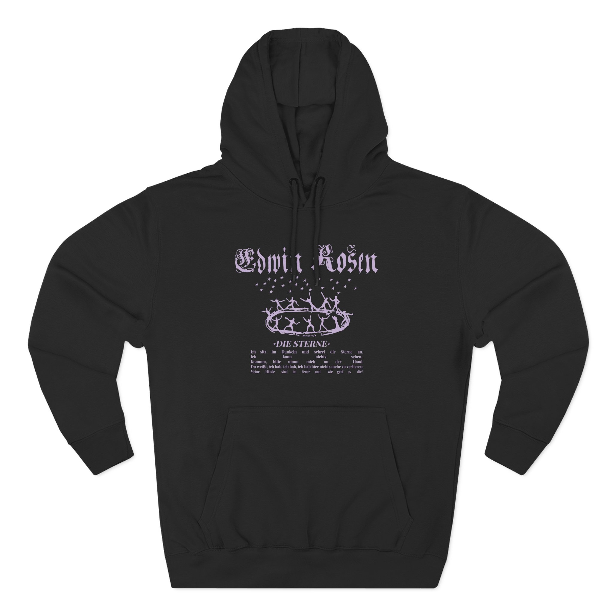 Edwin Rosen Three-Panel Fleece Hoodie
