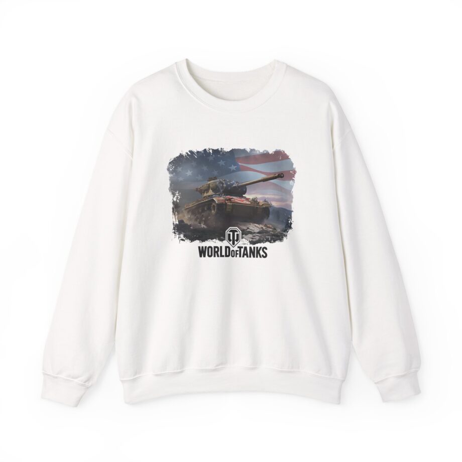 World of Tank Wot July 4th T78 Unisex Heavy Blend™ Crewneck Sweatshirt