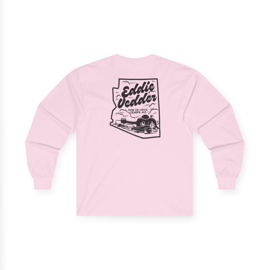 Eddie Vedder AZ Map Unisex Ultra Cotton Long Sleeve Tee