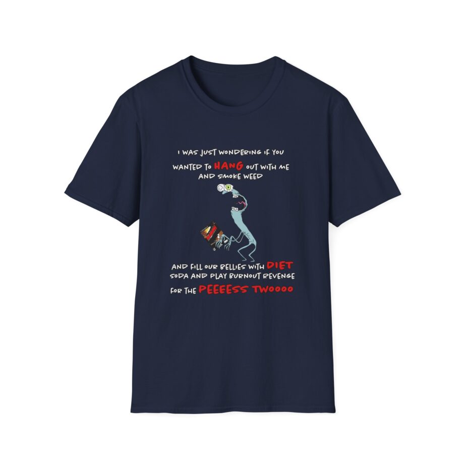 Mr. Landlord Smiling Friends I Was Just Wondering Unisex Softstyle T-shirt