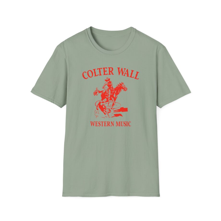 Colter Wall Western Music Youth Unisex Softstyle T-Shirt