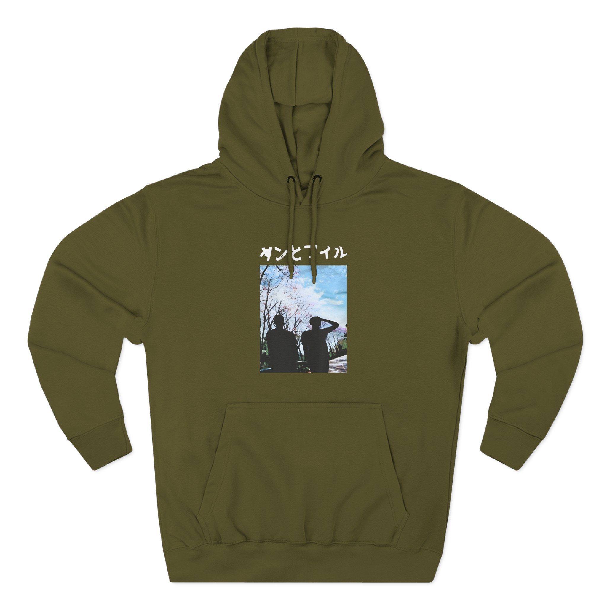 Dan and Phil Blossom Three-Panel Fleece Hoodie