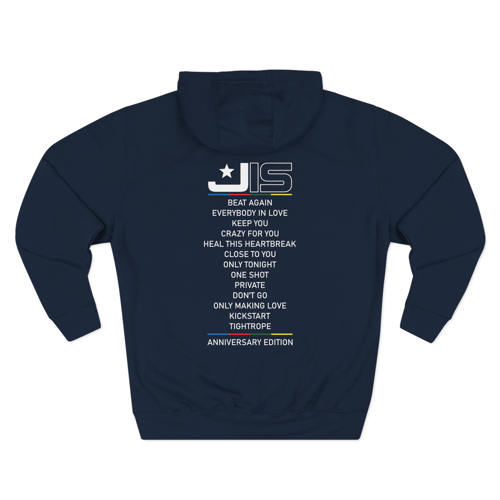 JLS J15 Anniversary Three-Panel Fleece Hoodie