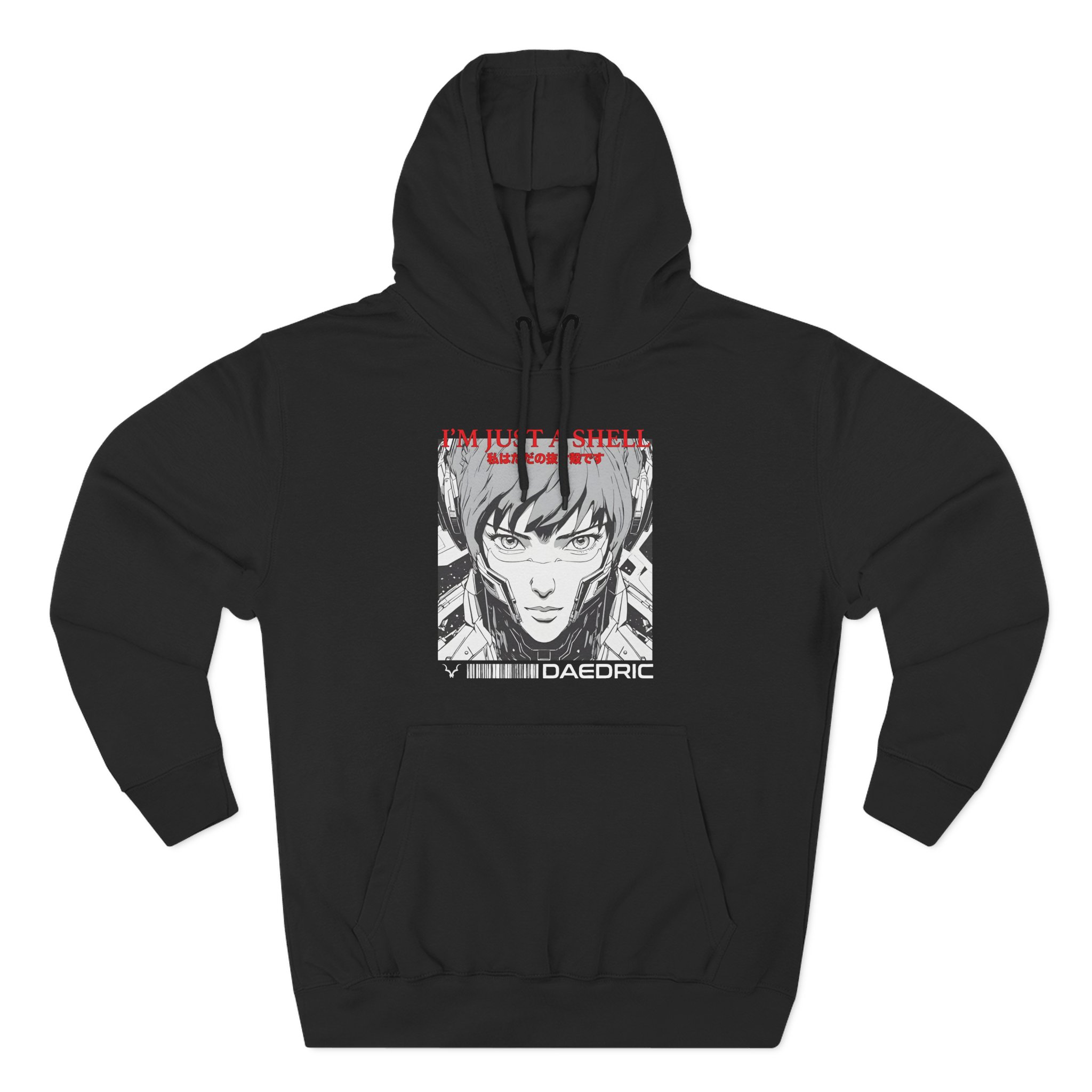 Daedric I'm Just A Shell Three-Panel Fleece Hoodie