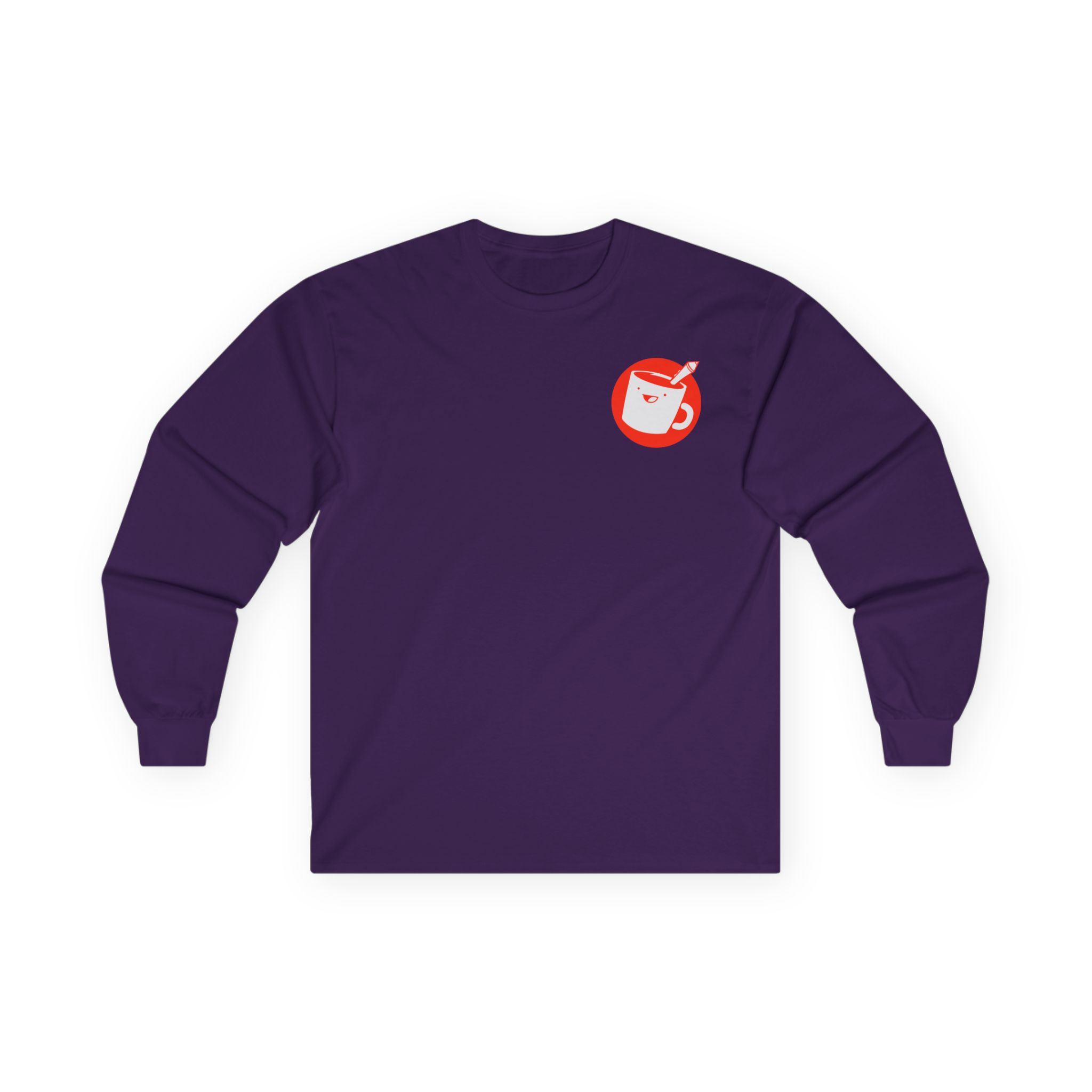 Drawfee Logo Unisex Ultra Cotton Long Sleeve Tee