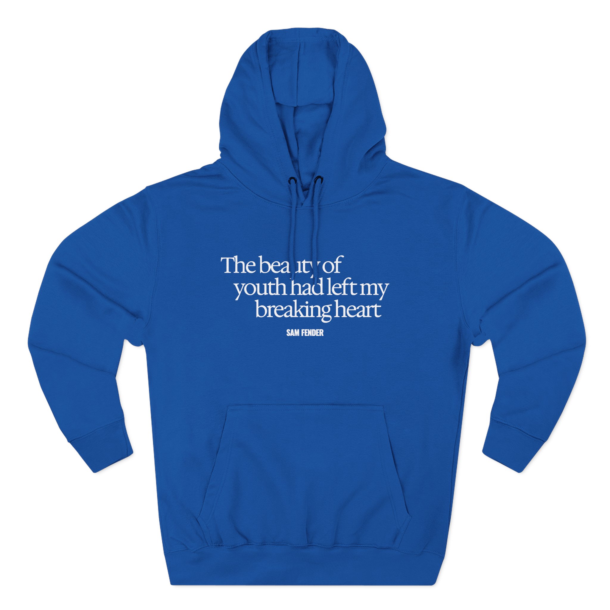 Sam Fender the Beauty of Youth Three-Panel Fleece Hoodie