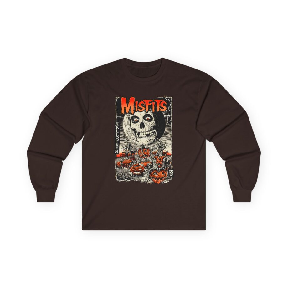 Misfits Fiendish Halloween by Mike Sutfin Unisex Ultra Cotton Long Sleeve Tee