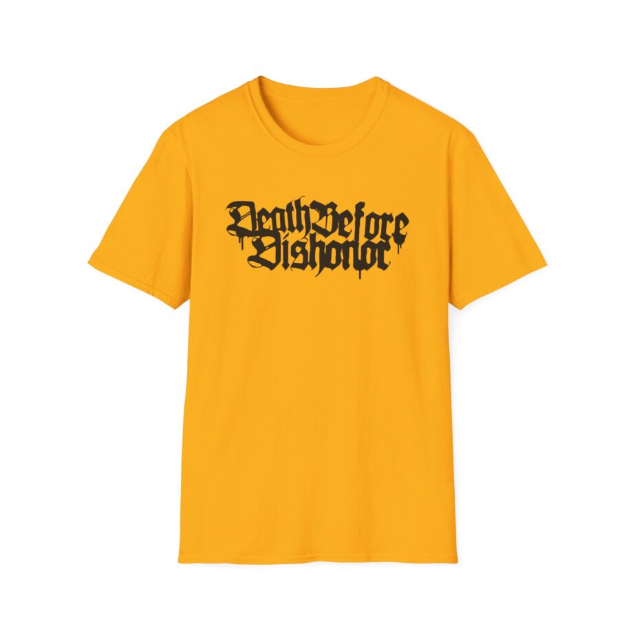 Death Before Dishonor Coward Unisex Softstyle T-Shirt