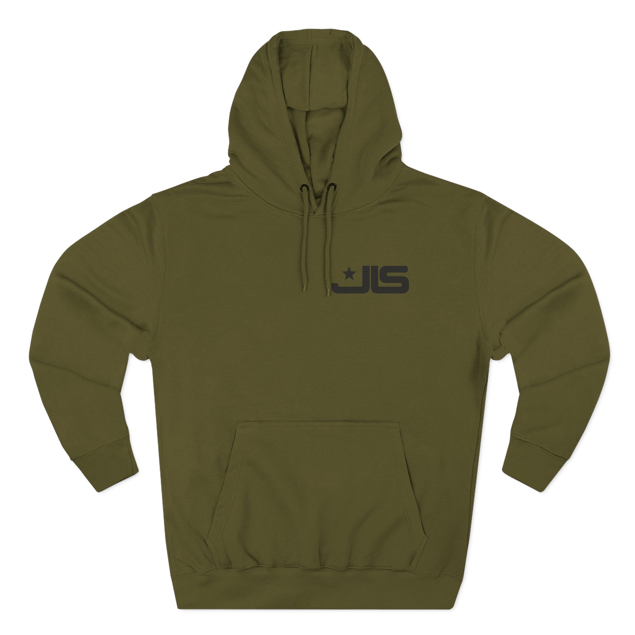 JLS Three-Panel Fleece Hoodie