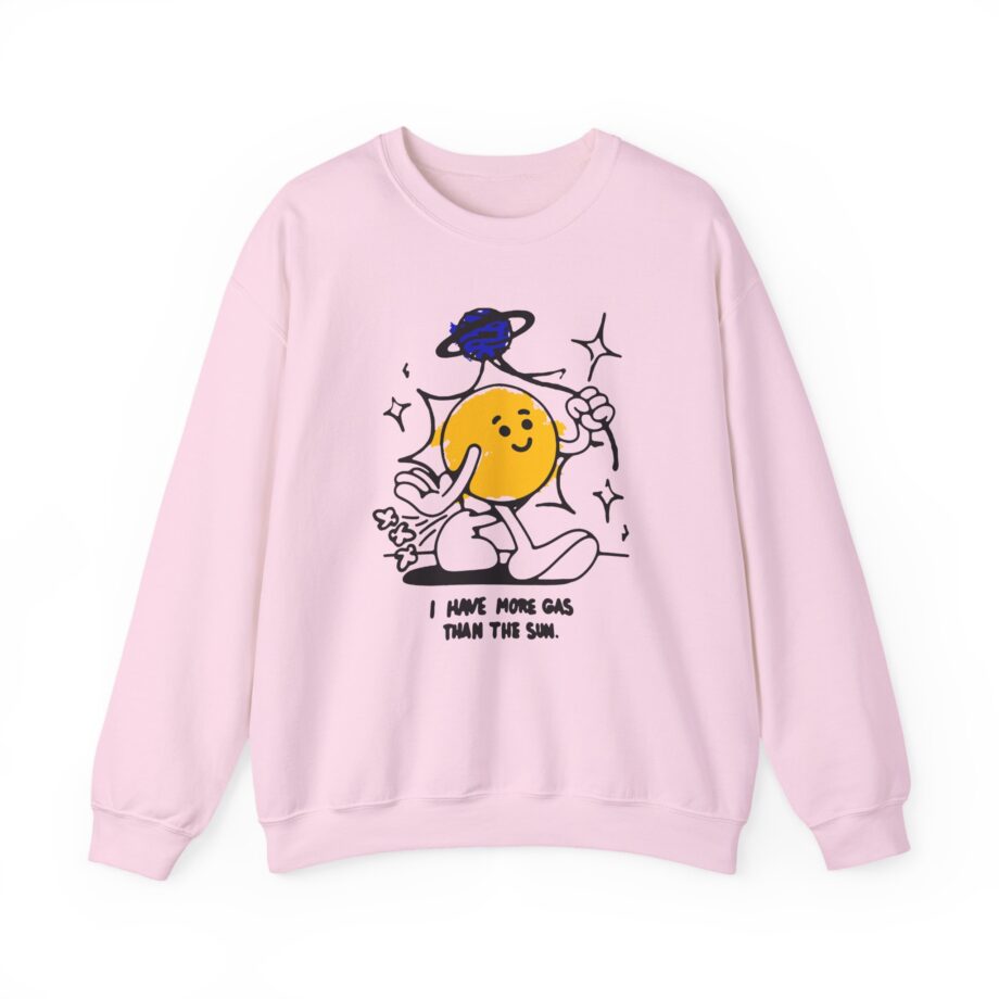 Chad Chad I Have More Gas Than the Sun Unisex Heavy Blend™ Crewneck Sweatshirt